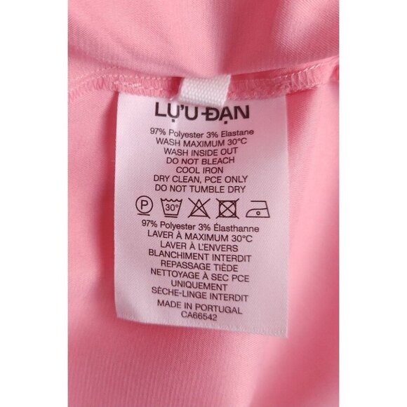 LU'U DAN Pyjama Trousers Size 50 US L Mens Pink $275 - Picture 11 of 13